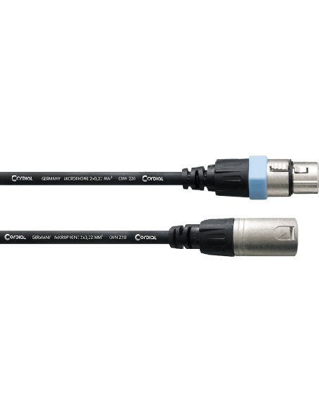 CORDIAL CCM2.5FM REAN – XLR mâle/XLR femelle 2.5m
