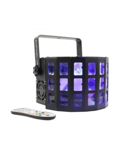BOOMTONE DJ MINI DERBY – Jeu de lumières à LED RGBW de 4x5W