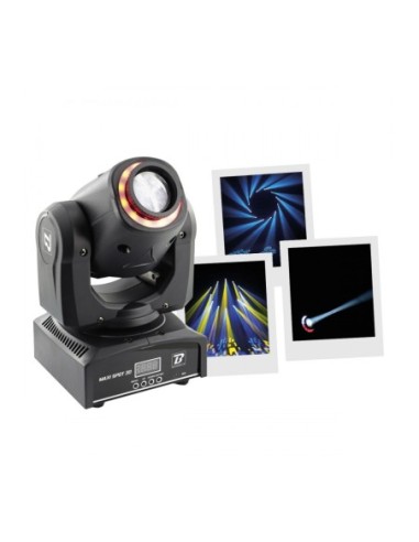 BOOMTONE DJ MAXI SPOT 30 – Lyre Spot à LED 30W avec anneau de LED RGB