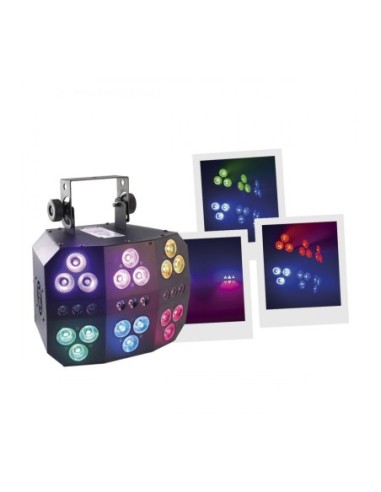 BOOMTONE DJ – 6 Pack LED PAR Jeu de lumières multi-effets