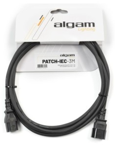 ALGAM LIGHTING PATCH-IEC-3M – Rallonge d’alimentation IEC 3 m
