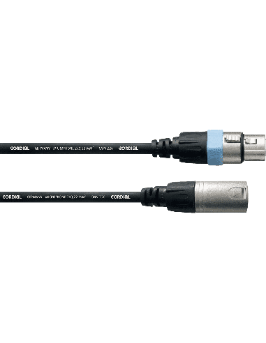 CORDIAL CCM0.5FM – Symétrique rean xlr mâle xlr femelle 0.5M