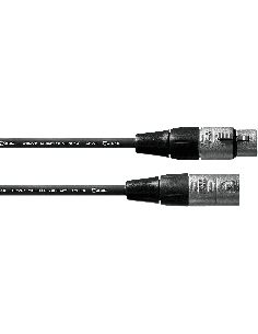 CORDIAL CFM0.5FM SYMÉTRIQUE REAN SILVER XLR MÂLE/XLR FEMELLE – 0.5M