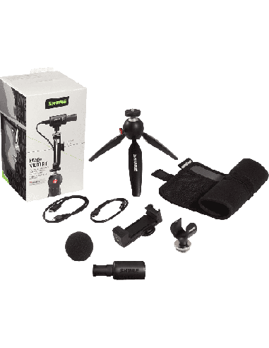SHURE MV88+ – Kit Vidéo Nomade avec Trépied