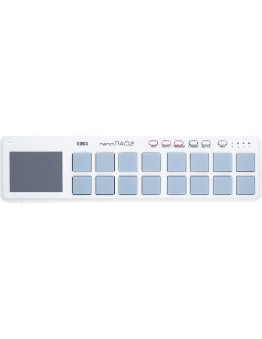 Korg NANOPAD2-WH USB 16 pads blancs