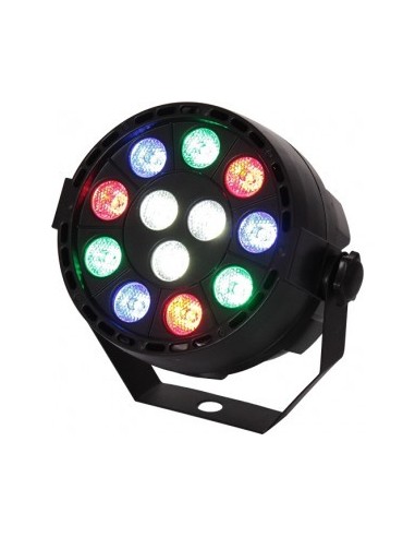 PAR-MINI-RGBW – Projecteur PAR à 12 LED rouge-vert-bleu-blanc