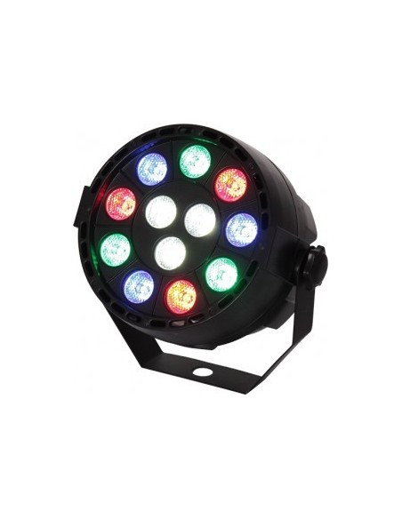 PAR-MINI-RGBW – Projecteur PAR à 12 LED rouge-vert-bleu-blanc