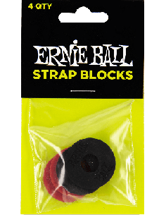ERNIE BALL STRAP BLOCKS – Pack de 4 strap blocks