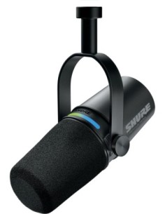 SHURE MV7I – Microphone de Bureau / Podcast avec interface USB intégrée