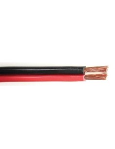 Cable haut parleur rouge-noir 2x2.5mm