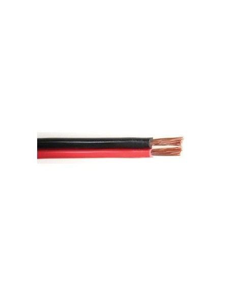 Cable haut parleur rouge-noir 2x2.5mm