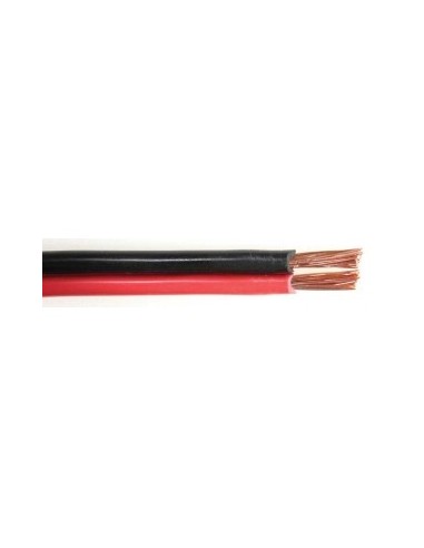 CHP1.5RB – Câble haut parleur rouge-noir 2x1.5mm2 au mètre