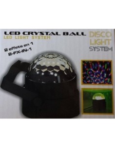 LED CRYSTAL-SPHERE MULTICOULEURS A LEDS