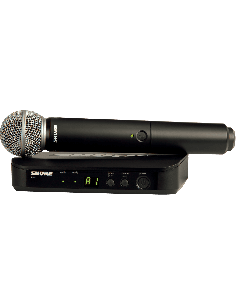 SHURE BLX24E-SM58-M17 – Émetteur main SM58 - Bande M17