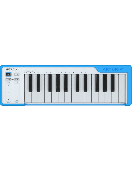 ARTURIA MICROLAB-BLEU – Clavier maitre MICROLAB bleu