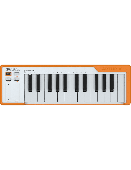 ARTURIA MICROLAB-ORANGE – Clavier maitre MICROLAB orange