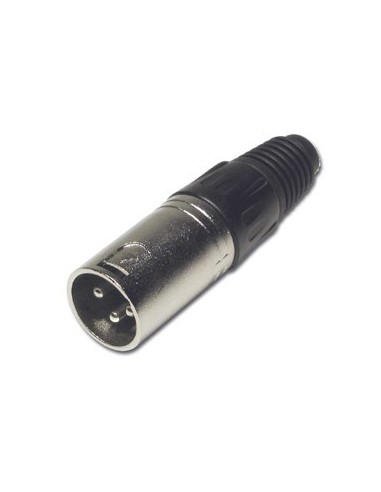 FICHE XLR MÂLE 3 PÔLES