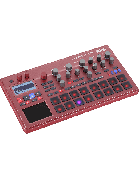 KORG ELECTIBE2S-RD – Boîte à rythme & échantillonneur et séquenceur de couleur rouge