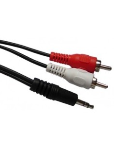 IBIZA CA1.5JR – Câble ou cordon Mini Jack Stéréo/ 2 Rca Mâle 1