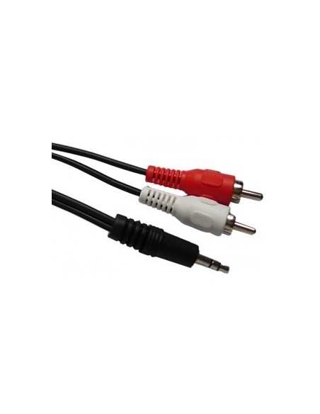 IBIZA CA1.5JR – Câble ou cordon Mini Jack Stéréo/ 2 Rca Mâle 1