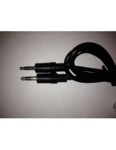 Cordon audio Jack stéreo 3.5mm M/M 1m