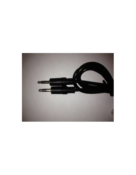 Cordon audio Jack stéreo 3.5mm M/M 1m